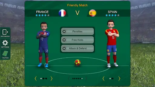 Скриншот 3 — Pro Kick Soccer