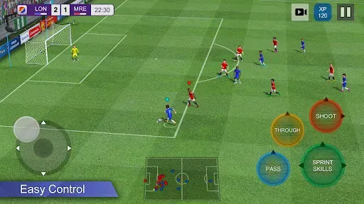 Скриншот 1 — Pro League Soccer