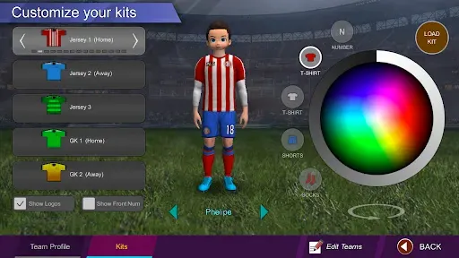 Скриншот 3 — Pro League Soccer