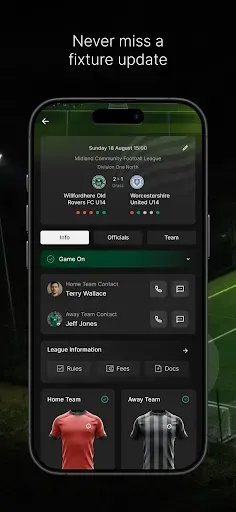 Скриншот 1 — Centre Circle: Football App