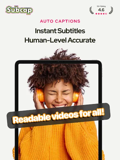 Скриншот 7 — Captions for Videos - SUBCAP