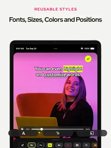 Скриншот 8 — Captions for Videos - SUBCAP