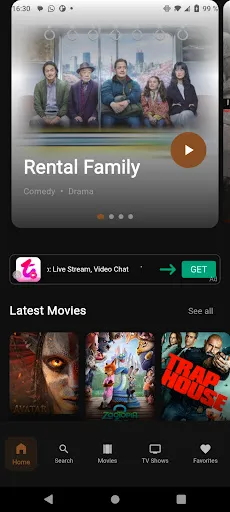 Скриншот 2 — RAVE : Movies and TV shows