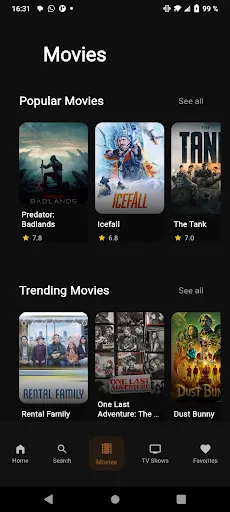 Скриншот 5 — RAVE : Movies and TV shows
