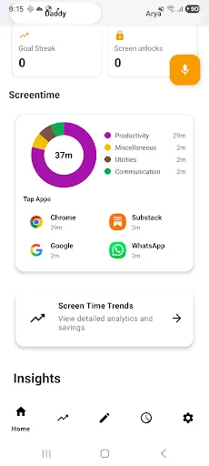 Скриншот 2 — Raxak: Parental Control App