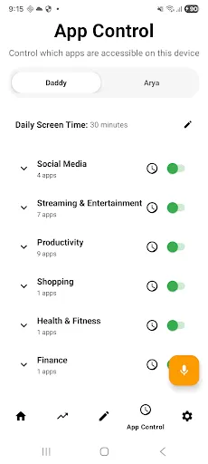 Скриншот 4 — Raxak: Parental Control App