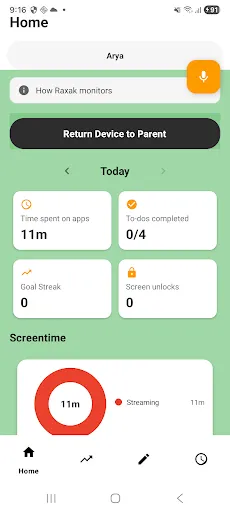 Скриншот 5 — Raxak: Parental Control App