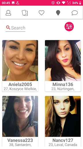 Скриншот 4 — chat & dating in USA