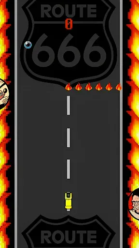 Скриншот 1 — Race With The Devil Game