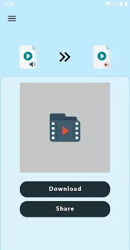 Скриншот 1 — Mute Video Remove Audio
