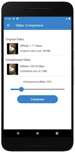 Скриншот 2 — Video Compressor