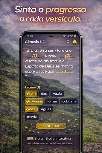 Скриншот 3 — Biblu: Bíblia Interativa