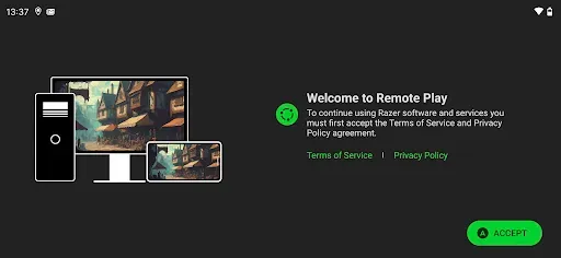 Скриншот 1 — Razer PC Remote Play