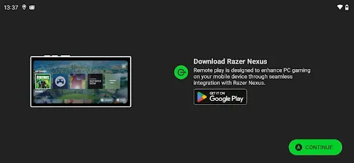 Скриншот 2 — Razer PC Remote Play