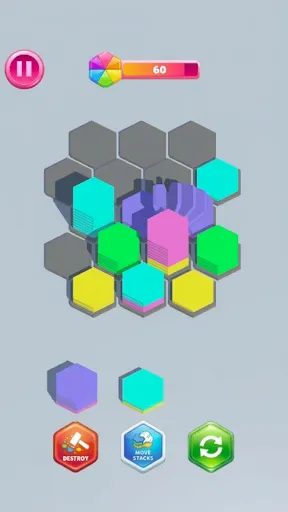 Скриншот 1 — Hexa Color Stack Sort