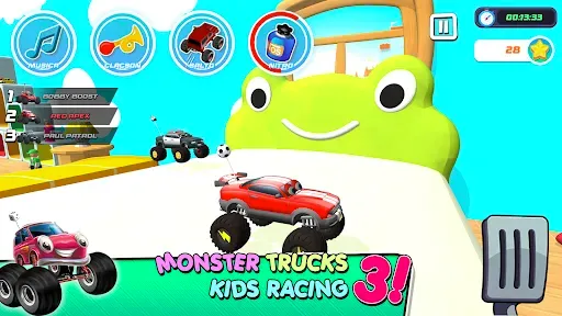 Скриншот 1 — Monster Trucks Game for Kids 3