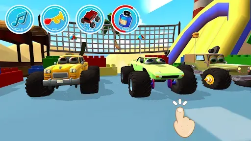 Скриншот 7 — Monster Trucks Game for Kids 3
