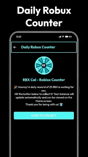 Скриншот 3 — Spin to get ROBUX- Easy Robux