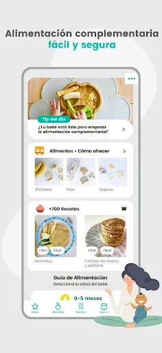 Скриншот 1 — BLW Ideas - Recetas Bebés