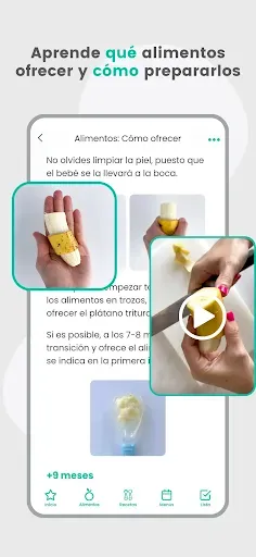 Скриншот 3 — BLW Ideas - Recetas Bebés