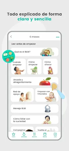 Скриншот 6 — BLW Ideas - Recetas Bebés