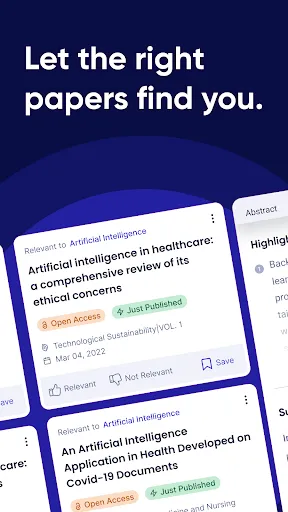 Скриншот 1 — R Discovery: Academic Research