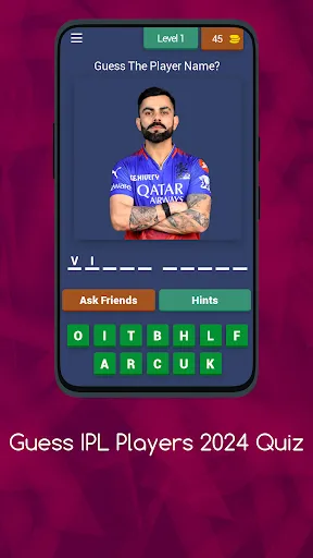 Скриншот 5 — Guess IPL Players 2024 Quiz