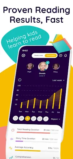 Скриншот 1 — Learn to Read - Readability