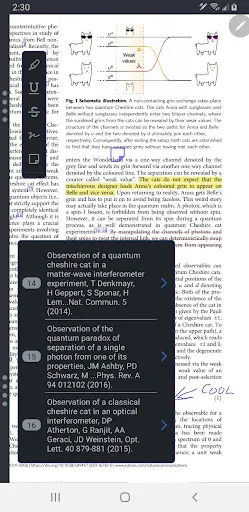 Скриншот 1 — Papers by ReadCube