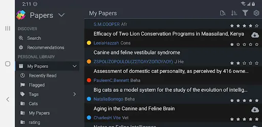 Скриншот 4 — Papers by ReadCube
