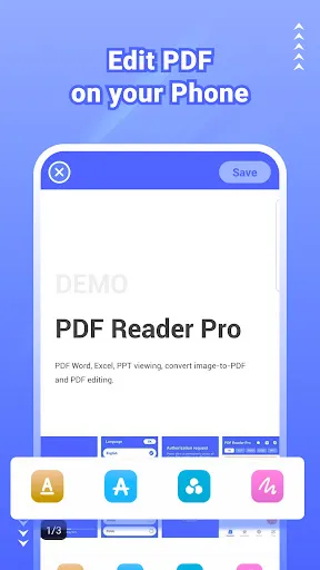 Скриншот 2 — PDF Reader Pro - PDF Editor