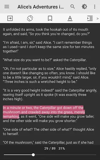 Скриншот 3 — TextClip - TXT,EPUB,PDF Viewer