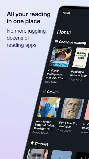 Скриншот 1 — Readwise Reader