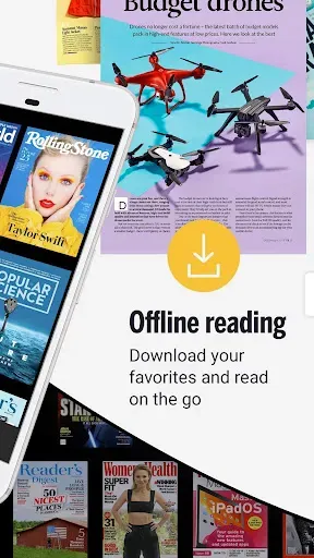 Скриншот 2 — Readly Magazines & Newspapers