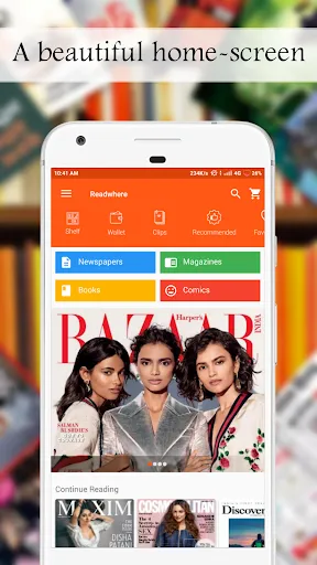 Скриншот 2 — Readwhere - News and Magazines