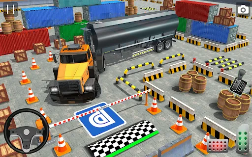 Скриншот 3 — Real Semi Truck Parking Games