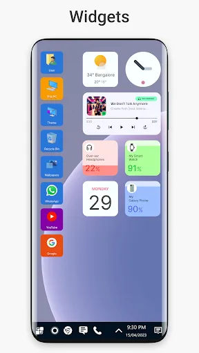 Скриншот 1 — Win 11 Launcher