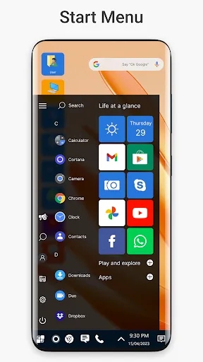 Скриншот 2 — Win 11 Launcher