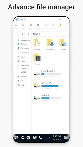 Скриншот 5 — Win 11 Launcher