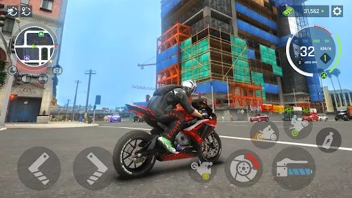 Скриншот 2 — Real Moto 3D Driving Game