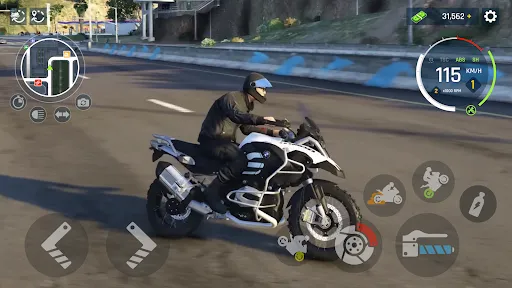 Скриншот 7 — Real Moto 3D Driving Game