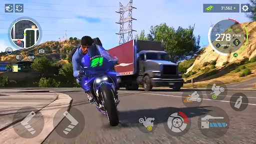 Скриншот 8 — Real Moto 3D Driving Game