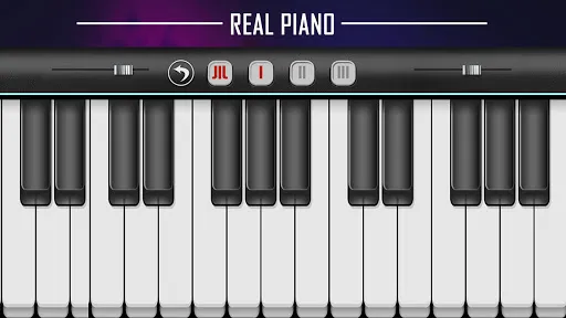 Скриншот 1 — Real Piano Master