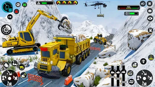 Скриншот 1 — Grand Snow Excavator Simulator