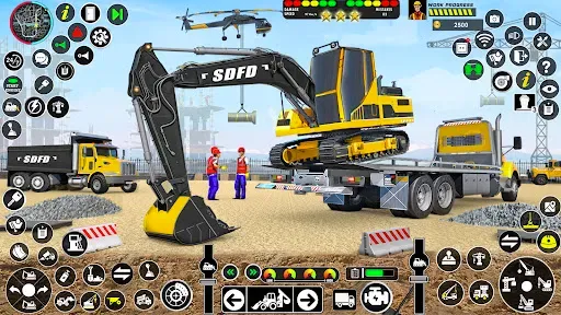 Скриншот 4 — Grand Snow Excavator Simulator