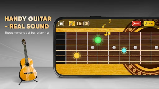 Скриншот 1 — Learn Guitar - Real Tabs