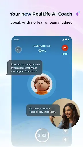 Скриншот 1 — RealLife: Speak, Learn English