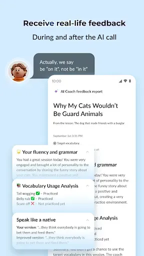 Скриншот 2 — RealLife: Speak, Learn English
