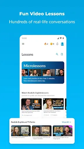 Скриншот 5 — RealLife: Speak, Learn English
