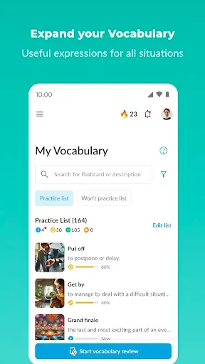 Скриншот 6 — RealLife: Speak, Learn English